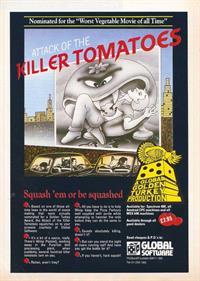 Attack of the Killer Tomatoes - Advertisement Flyer - Front Image