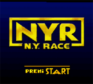 NYR: New York Race - Screenshot - Game Title Image
