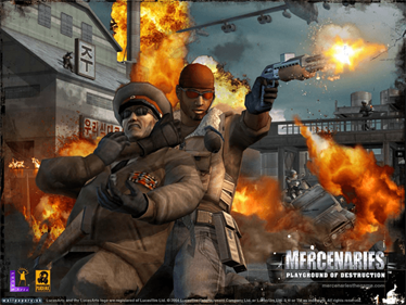 Mercenaries: Playground of Destruction - Screenshot - Game Title Image