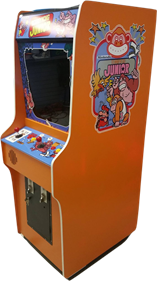 Donkey Kong Junior - Arcade - Cabinet Image