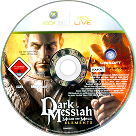 Dark Messiah: Might and Magic Elements - Disc Image