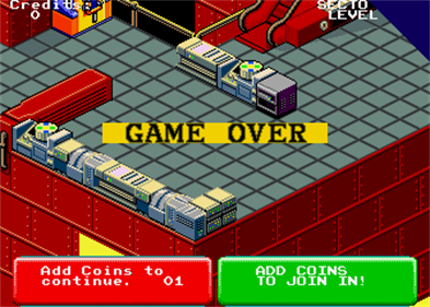 Escape from the Planet of the Robot Monsters - Screenshot - Game Over Image