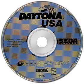Daytona USA - Disc Image