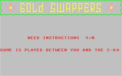 Gold Swappers - Screenshot - Game Title Image