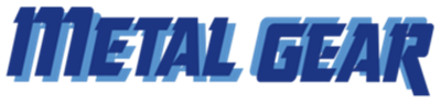Metal Gear - Clear Logo Image