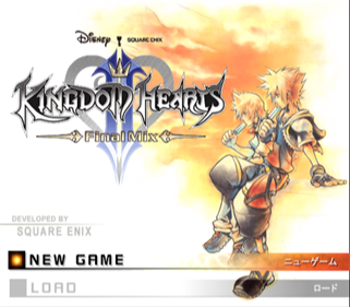 Kingdom Hearts II: Final Mix+ - Screenshot - Game Title Image