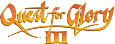 Quest for Glory III: Wages of War - Clear Logo Image