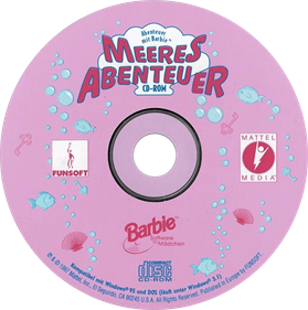 Adventures with Barbie: Ocean Discovery - Disc Image