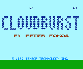 Cloudburst - Screenshot - Game Title Image