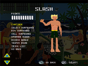 California Surfing - Screenshot - Game Select Image