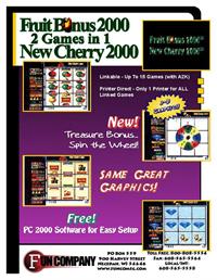 Fruit Bonus 2000 / New Cherry 2000 - Advertisement Flyer - Front Image