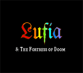 Lufia & the Fortress of Doom - Screenshot - Game Title Image