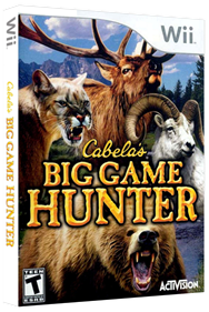 Cabela's Big Game Hunter - Box - 3D Image