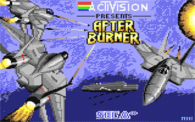 After Burner (European Version) - Screenshot - Game Title Image