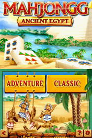 Mahjongg Mysteries: Ancient Egypt - Screenshot - Game Title Image