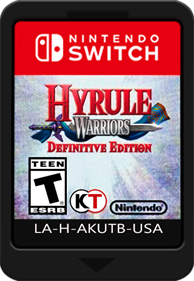 Hyrule Warriors: Definitive Edition - Cart - Front Image