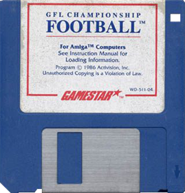 GFL Championship Football - Disc Image