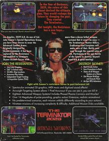 The Terminator 2029 - Box - Back Image