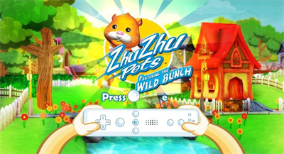 Zhu Zhu Pets: Featuring the Wild Bunch - Screenshot - Game Title Image