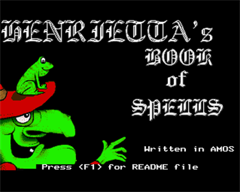 Henrietta's Book of Spells: Fun With Words for 7-14 Year Olds - Screenshot - Game Title Image