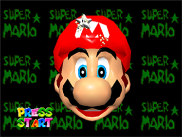 Super Mario 64: The Green Stars - Screenshot - Game Title Image