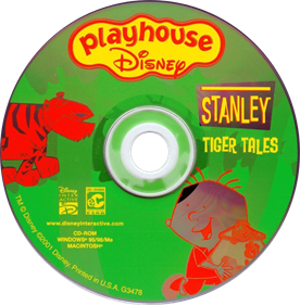 Playhouse Disney's: Stanley Tiger Tales - Disc Image