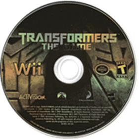 Transformers: The Game - Disc Image