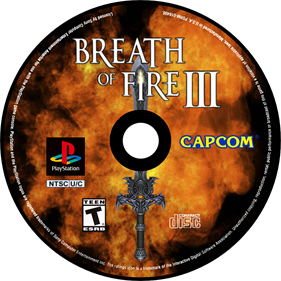 Breath of Fire III - Fanart - Disc Image