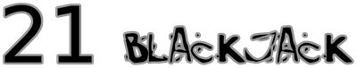 21 Blackjack - Clear Logo Image