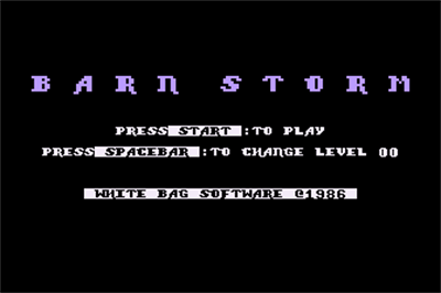 Barn Storm - Screenshot - Game Title Image
