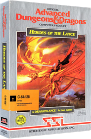 Advanced Dungeons & Dragons: Heroes of the Lance - Box - 3D
