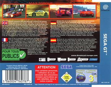 Sega GT - Box - Back