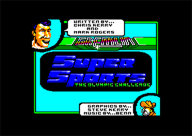 Supersports: The Alternative Olympics - Screenshot - Game Title Image