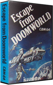Escape from Doomworld - Box - 3D Image