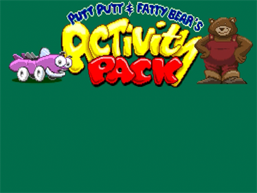 Putt-Putt & Fatty Bear's Activity Pack - Screenshot - Game Title Image