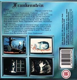 Frankenstein - Box - Back Image