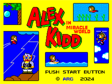 Alex Kidd In Miracle World: Extended Edition - Screenshot - Game Title Image