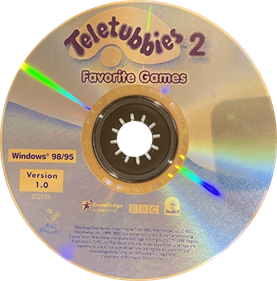 Teletubbies 2: Favorite Games - Disc Image