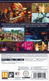 Hyrule Warriors: Age of Calamity - Box - Back Image