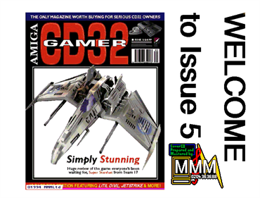 Amiga CD32 Gamer Cover Disc 5 - Screenshot - Game Title Image