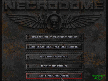 Necrodome - Screenshot - Game Title Image