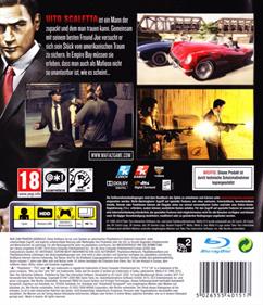 Mafia II - Box - Back Image