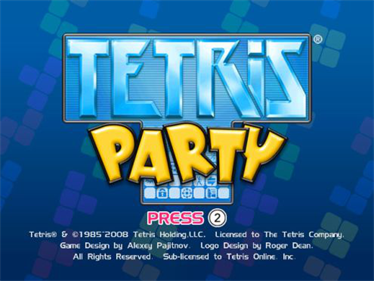Tetris Party - Screenshot - Game Title Image