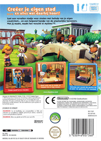 MySims - Box - Back Image