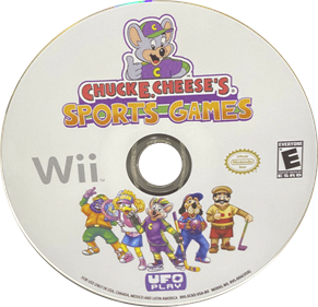 Chuck E. Cheese's Sports Games  - Disc Image