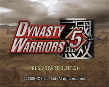 Dynasty Warriors 5 - Screenshot - Game Title Image