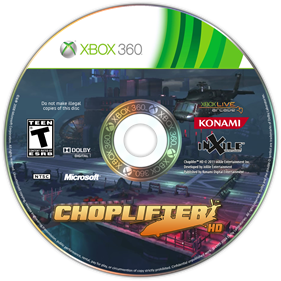 Choplifter HD - Fanart - Disc Image