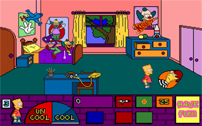 The Simpsons: Bart's House of Weirdness - Screenshot - Gameplay Image
