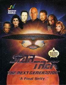 Star Trek: The Next Generation: A Final Unity - Box - Front Image
