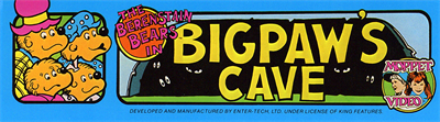 The Berenstain Bears in Big Paw's Cave - Arcade - Marquee Image